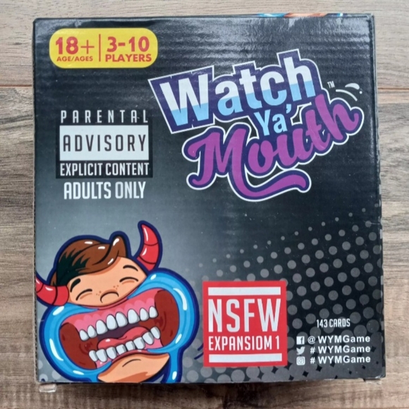 Watch Ya' Mouth NSFW Adult Party Game - Picture 3 of 5